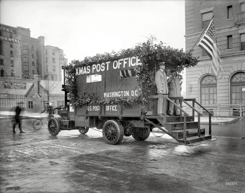 Mobile Post Office Truck 1919 Washington